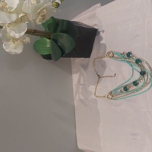 ❣️💫MARKDOWN💫❣️Green fashion Necklace